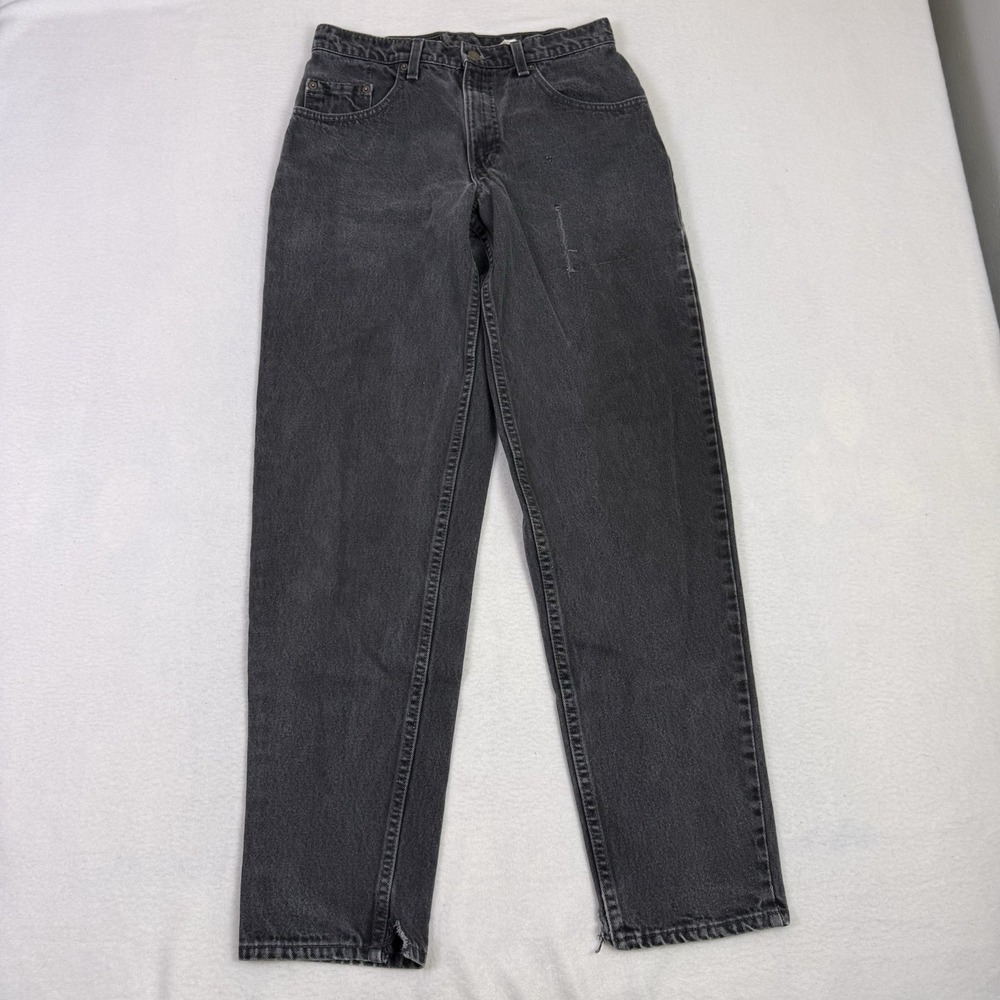 VTG Levi's 560 Black Jeans 30x32 Made in USA Loose Fit Tapered 90s Grunge